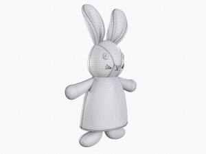 Bunny Toy Girl Model 3D