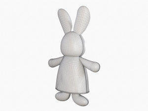 Bunny Toy Girl Model 3D