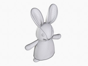 Bunny Toy Girl Model 3D