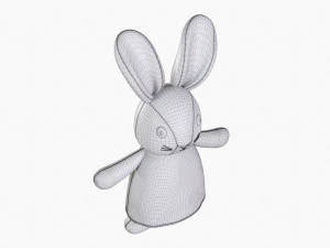 Bunny Toy Girl 3D Model
