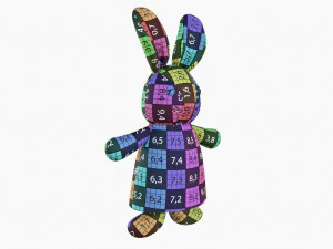Bunny Toy Girl 3D Model