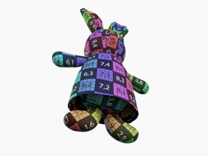 Bunny Toy Girl 3D Model