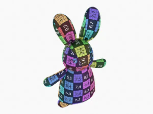 Bunny Toy Girl 3D Model