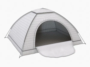 Camping Tent 3D Model