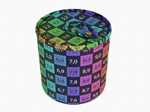 Canned Food Round Tin Metal Aluminum Can 014 Modelo 3D