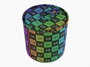 Canned Food Round Tin Metal Aluminum Can 014 Modelo 3D