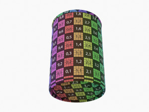 Canned Food Round Tin Metal Aluminum Can 015 3D Model