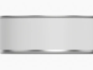Canned Food Round Tin Metal Aluminum Can 017 3D Model