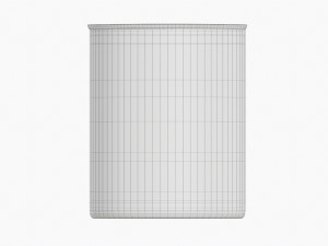 Canned Food Round Tin Metal Aluminum Can 019 Modelo 3D