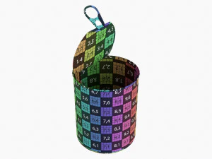 Canned Food Round Tin Metal Aluminum Can 019 Open 3D Model