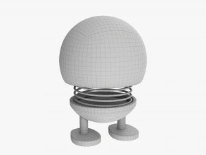 Car Spring Toy Figure 01 Smile Happy 3D Model