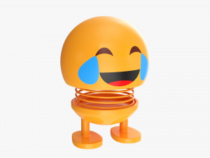 Car Spring Toy Figure 02 Lol Smile Happy Modelo 3D