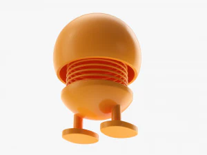 Car Spring Toy Figure 02 Lol Smile Happy 3D Model