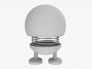 Car Spring Toy Figure 02 Lol Smile Happy 3D Model