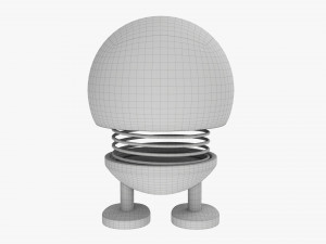 Car Spring Toy Figure Kiss 3D 모델