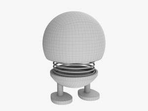 Car Spring Toy Figure Kiss 3D 모델