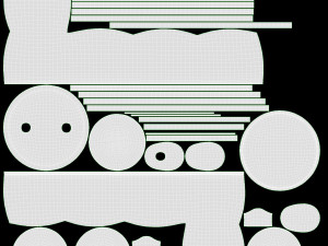 Car Spring Toy Figure Kiss 3D 모델