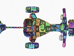 Children Trike Tricycle With Parent Handle 3D Model