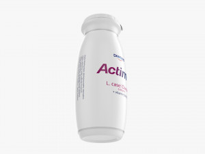 Danone Actimel Bottle Model 3D