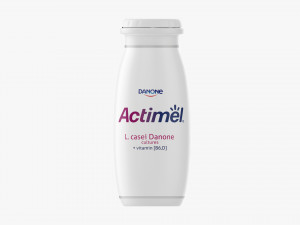 Danone Actimel Bottle Model 3D
