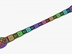 Mazo de tambor Modelo 3D