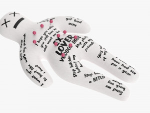 Ex Lover Voodoo Doll 3D मॉडल