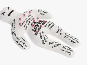 Ex amante bambola voodoo Modello 3D