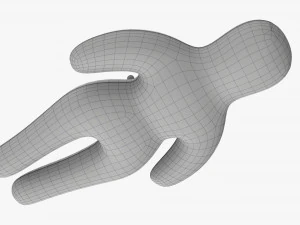 Ex amante bambola voodoo Modello 3D