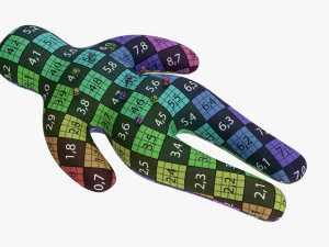 Ex amante bambola voodoo Modello 3D