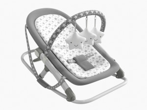 Fold Rocker With Toys 3D Модель