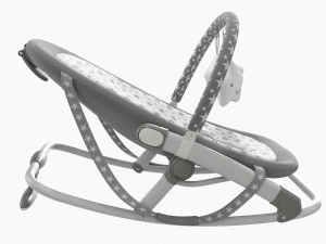 Fold Rocker With Toys 3D Model
