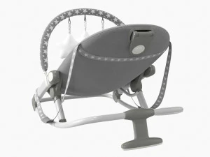 Fold Rocker With Toys 3D Model