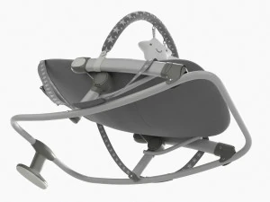 Fold Rocker With Toys 3D Model