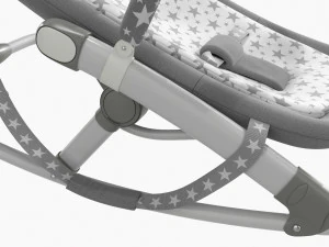 Fold Rocker With Toys 3D Model