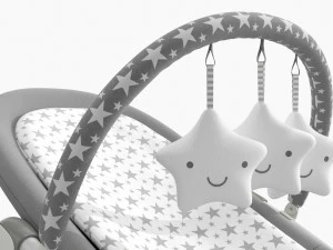 Fold Rocker With Toys 3D Model
