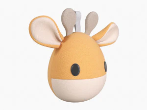 Giraffe Toy For Kids 3D Model