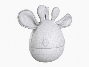 Giraffe Toy For Kids 3D Model