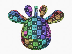 Giraffe Toy For Kids 3Dモデル