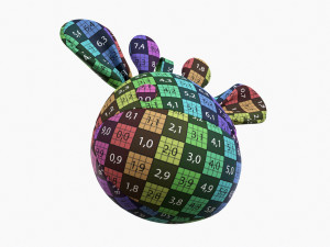 Giraffe Toy For Kids 3Dモデル