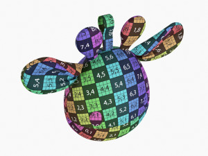Giraffe Toy For Kids 3Dモデル