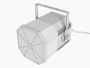 Stage UV Lamp Blacklight 3D Model