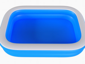 Inflatable Family Water Pool 02 3D Модель