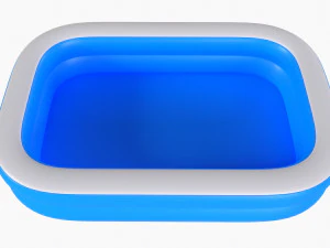 Inflatable Family Water Pool 02 3D Model