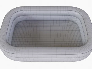 Inflatable Family Water Pool 02 3D Model