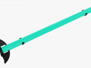 LED-Farbr&ouml;hrenlicht 3D Modell