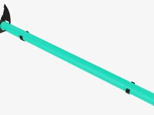 LED-Farbr&ouml;hrenlicht 3D Modell