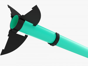 Led Color Tube Light 3D Model