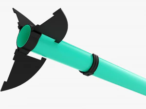 LED-Farbr&ouml;hrenlicht 3D Modell