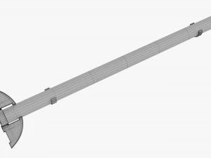 LED-Farbr&ouml;hrenlicht 3D Modell