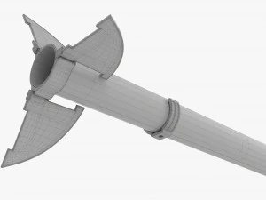 LED-Farbr&ouml;hrenlicht 3D Modell